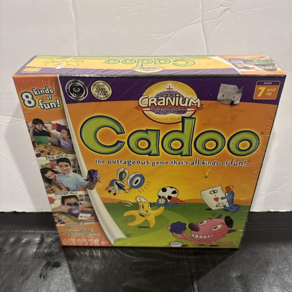 Cranium Cadoo Board Game 2007 Complete Family Party Game Ages 7+
